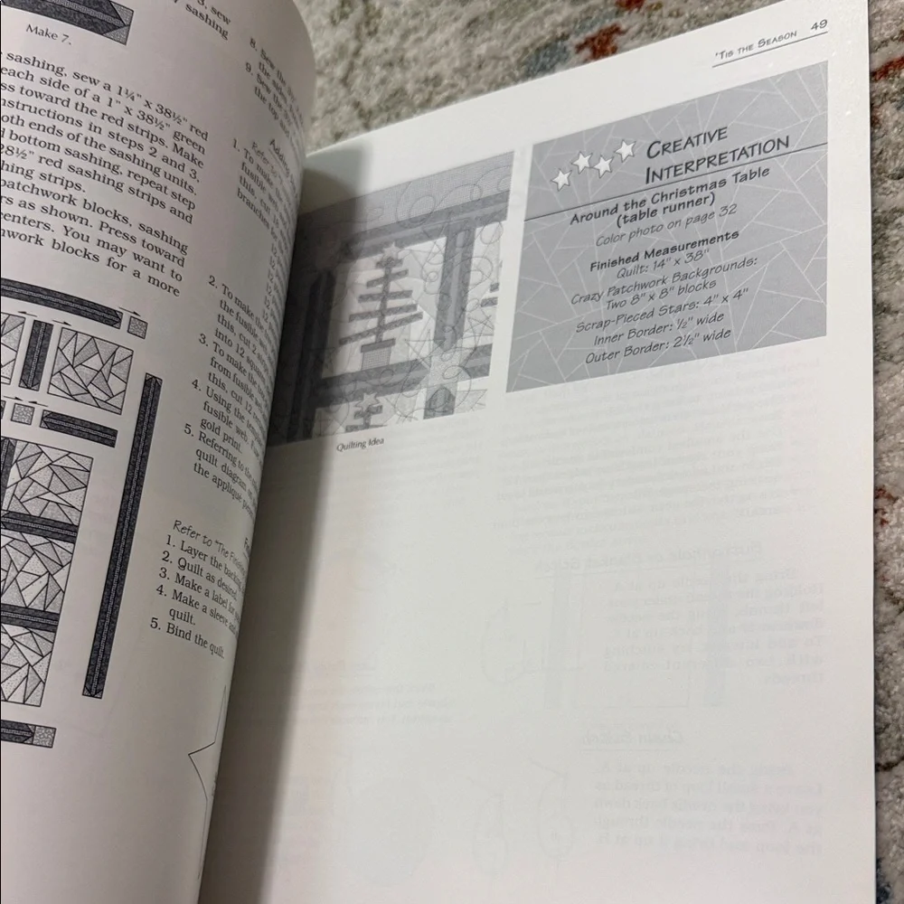 Crazy but Pieceable Quilting Book